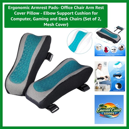 Adjustable armrest cushions - adjustable,