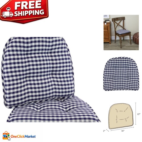 Durable gingham navy - durable, u-shaped
