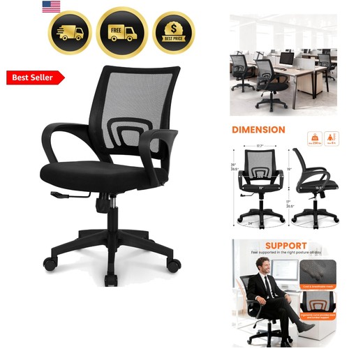 Office desk computer - desk,