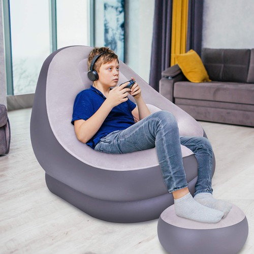 Inflatable chair footstool - chair, &