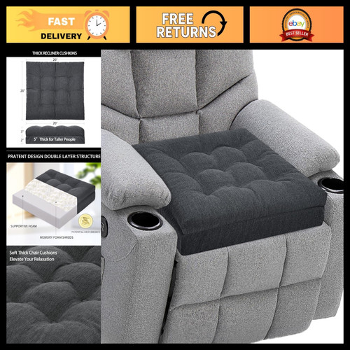 Thick 20x20x5 inch recliner - thick,
